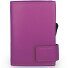 Etui na karty kredytowe SecWal 1 Skórzany portfel RFID 9 cm Model pink Etui na karty kredytowe SecWal 1 Skórzany portfel RFID 9 cm Model pink
