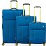Move 4 kółka Zestaw walizek 3-części z plisą rozprężną Model blu laguna Move 4 kółka Zestaw walizek 3-części z plisą rozprężną Model blu laguna
