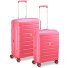 Starlight 3.0 4 kółka Zestaw walizek 2-części z plisą rozprężną Model coral pink Starlight 3.0 4 kółka Zestaw walizek 2-części z plisą rozprężną Model coral pink