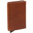  Palma Etui na karty kredytowe Ochrona RFID Skórzany 7 cm Model cognac