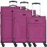  Travel Line 9204 4 kółka Zestaw walizek 3-części z funkcją poszerzenia Model purple