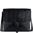  Nevio Briefcase Messenger Skóra 30 cm Model schwarz