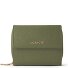  Skórzany portfel Bologna z zamkiem błyskawicznym 12 cm Model olive