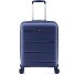  0800 4 kółka Walizka 55 cm z plisą rozprężną Model blue