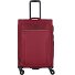  Travel Line 9704 4 kółka Walizka M 68 cm z plisą rozprężną Model dark red