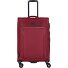  Travel Line 9704 4 kółka Walizka M 68 cm z plisą rozprężną Model dark red