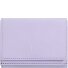  Skórzany portfel 10 cm Model provence lilac