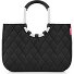  Loopshopper L Shopper Bag 46 cm Model rhombus black