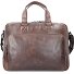  Workmates Supervisor Briefcase Leather 41 cm Laptop Compartment Model humus