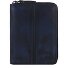  Destressed Portfel Ochrona RFID Skórzany 13 cm Model navy blue