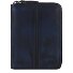  Destressed Portfel Ochrona RFID Skórzany 13 cm Model navy blue