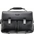  Mode Briefcase Leather 43 cm Laptop Compartment Model schwarz