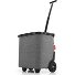  Walizka na zakupy 45 cm Model frame twist silver
