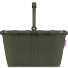  Torba na zakupy Carrybag 48 cm Model cord dark matcha
