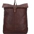  Cool Casual Albatros Backpack Leather 40 cm Model chocolate brown