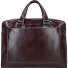  Niebieski Kwadratowy Briefcase III Skórzany 40 cm Laptop Compartment Model mahagonibraun