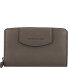  Belana Portfel Ochrona RFID Skórzany 16 cm Model dusty taupe