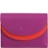  Galapagos Portfel Ochrona RFID Skóra 13 cm Model fuchsia