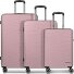  4-kołowy zestaw walizek Dallas 3.0 3-częściowy z elastyczną plisą Model old rose