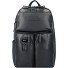  Harper Plecak skórzany 48 cm Komora na laptopa Model black