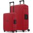  Zestaw walizek Essentials 15 na 4 kółkach 2 szt. z trzypunktowym mocowaniem Model classic red