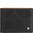  Up! Portfel Ochrona RFID Skórzany 11 cm Model black-orange