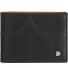 Up! Portfel Ochrona RFID Skórzany 11 cm Model black-orange Up! Portfel Ochrona RFID Skórzany 11 cm Model black-orange