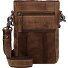  Vintage Mini Torba Torba na ramię Skórzany 13 cm Model brown