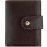  Neaples Portfel Ochrona RFID Skórzany 7.5 cm Model braun