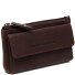  Violette Portfel z kluczem Skóra 12 cm Model brown