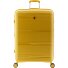  0800 4 kółka Walizka 76 cm z plisą rozprężną Model yellow