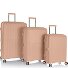  AirLite 4 kółka Zestaw walizek 3-części z plisą rozprężną Model nude