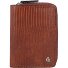  Donna Portfel RFID Skóra 8 cm Model cognac