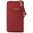 Skórzane etui na telefon komórkowy Bologna z zamkiem błyskawicznym 19 cm Model red-2