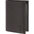  Leather Portfel Ochrona RFID Skóra 10 cm Model braun-freedom cross