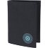  New Cryptan Portfel Ochrona RFID 10 cm Model schwarz-circle bloom cyan