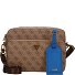 Milano Torba na ramię 25 cm Model beige-brown-blue Milano Torba na ramię 25 cm Model beige-brown-blue