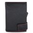 Etui na karty kredytowe SecWal 1 Skórzany portfel RFID 9 cm Model schwarz-rot Etui na karty kredytowe SecWal 1 Skórzany portfel RFID 9 cm Model schwarz-rot