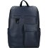  Zaino Plecak Skóra 34 cm Komora na laptopa Model blue