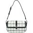  Autograph Torba na ramię Skórzany 26 cm Model black white karl boucle