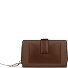  Viola Portfel Ochrona RFID Skórzany 16 cm Model cognac-grau