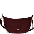  Mademoiselle.M Torba na ramię 34 cm Model cord bordeaux