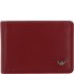  Polo Portfel Ochrona RFID Skóra 10 cm Model rot