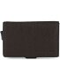  Niebieskie kwadratowe etui na karty kredytowe RFID skórzane 7 cm Model dark brown