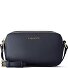  Skórzana torba na ramię z Bolonii Camera-Bag, skóra, z podwójnym zamkiem, 18 cm Model navy