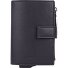  Pero C-Four Etui na karty kredytowe Ochrona RFID Skórzany 7 cm Model black