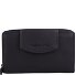  Belana Portfel Ochrona RFID Skóra 16 cm Model midnight navy