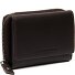  Doniva Portfel Ochrona RFID Skórzany 13 cm Model brown