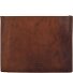  Loreto Typhon Wallet RFID Leather 12 cm Model darkbrown