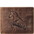 Horse Portfel Skóra 12 cm Model brown